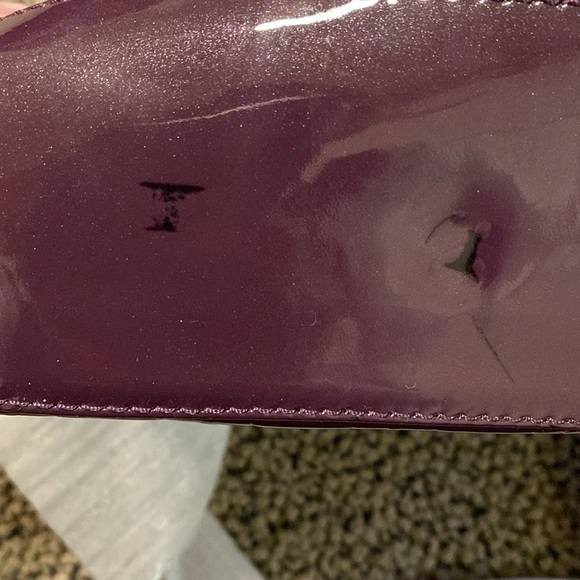 NWT Coach Purple Patent Leather Mini Tote - Picture 6 of 10